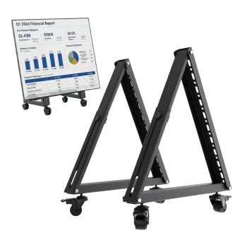 Maclean MC-183 mobilus televizoriaus stovas, 37-80", 75kg