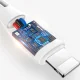 Dudao L2L USB – Lightning laidas, 3A, 1m, Baltas