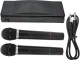 Karaoke Set 2x Wireless Microphones + Station