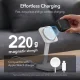 ESR Orbit HaloLock dėklas „Apple AirPods 4“, juodas