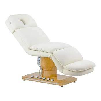 Sillon Cloud elektrinis kosmetologinis gultas su 3 varikliais, kreminis