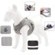 Pressure-Free Harness with Leash for Cats and Small Dogs, Size M, Grey