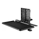 Stalo praplatinimo lentyna su pakaba NanoRS RS174, 20kg, juoda