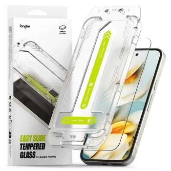 Ringke Easy Slide apsauginis stiklas Google Pixel 9A, 2 vnt.