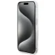 Dėklas Guess IML Flowers Wreath MagSafe telefonui iPhone 15 Pro Max, skaidrus