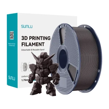 Sunlu PLA+ 2.0 3D spausdintuvo plastikas 1.75mm (Roasted Chestnut)