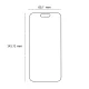 TFO 2.5D Tempered Glass for iPhone 15 6.1\" / 16 6.1\"