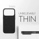 CARE by PanzerGlass SL1M MagSafe Dėklas iPhone 17 Pro, Juodas
