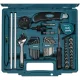 Grąžtų ir sukimo antgalių rinkinys Makita E-11689, 256 vnt.