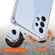 Samsung Galaxy S23 (SM-S911) Anti-slip 4 Corners Shockproof Cover Case, Transparent