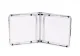 MultiGarden GMFC-FY12060 sulankstomas turistinis stalas 120x60 cm, baltas