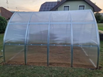 Šiltnamis Klasika Arrow 3x4 m (12 m²) su 4 mm polikarbonatu