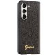 Guess Glitter Script dėklas, skirtas Samsung Galaxy Z Fold 5, juodas