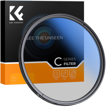 K&F Concept Nano-C HMC CPL polarizacinis filtras 52mm