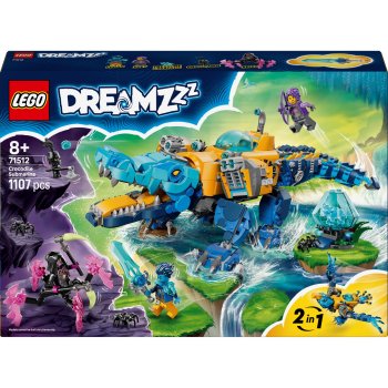 Lego DREAMZzz 71512 Krokodilo povandeninis laivas