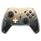 Machenike G5Pro Premium Edition Wireless Game Controller with Charging Dock, Black & Gold
