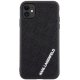 Karl Lagerfeld dėklas iPhone 11 / XR, 3D Rubber Multi Logo, juodas