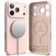 Ringke Silicone Magnetic MagSafe Phone Case Cover iPhone 17 Pro - Pink
