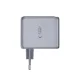 Sieninis įkroviklis Tech-Protect PowerVision NC100W-GaN 3-Port PD 100W / QC3.0, tamsiai pilkas