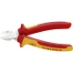 Šoninės kirpimo replės izoliacijai šalinti KNIPEX 14 26 160, 160 mm, VDE