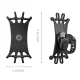 Rockbros LF436 Handlebar Phone Holder – Black