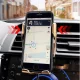 Automatinis automobilinis telefono laikiklis su 10W belaidžiu įkrovikliu, auksinis