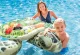 Intex Inflatable Ride-On Turtle Pool Toy, 191 x 170 cm