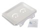 Metal Wall-Mounted Soap Dish, Silver