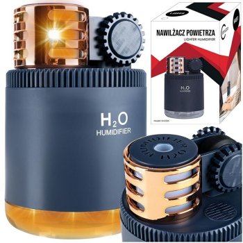„Carruzzo“ žiebtuvėlio formos oro drėkintuvas, 260 ml, LED