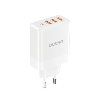Dudao A5HEU sieninis įkroviklis 3x USB-A 1x USB-C PD20W - baltas