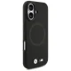 BMW M FW Metal Logo MagSafe dėklas telefonui iPhone 17, juodas