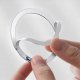 Dudao Y20 belaidis garsiakalbis su magnetiniu laikikliu Bluetooth 5.3, sidabrinis