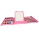Art Drawing Set in a Suitcase, 208 pcs, Pink