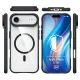 3mk iPhone 17 Air dėklas Satin Armor MagCase, baltas