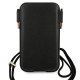 Guess Saffiano Phone Handbag 6.1\" Black