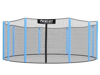 Išorinis batuto apsauginis tinklas Neo-Sport 457–465 cm (15 ft) 10 stulpų