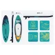 Pripučiama SUP irklentė Neo-Sport Aquasurf, 320 x 84 x 15 cm
