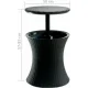 Sodo baro staliukas Keter Cool Bar Rattan, rudas