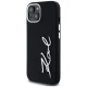 Karl Lagerfeld dėklas, skirtas iPhone 15, juodas