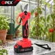 Akumuliatorinis sekatorius OPEX TOOLS OPX28029, 21V, 25 mm, su 2 akumuliatoriais ir dėklu