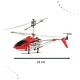 Syma S107H RC sraigtasparnis su pulteliu 2.4GHz, raudonas