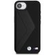 BMW Oversized Stripes MagSafe dėklas telefonui iPhone 16e, juodas