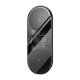 Dual Qi Wireless Charger Baseus Digital LED Display, 20W, Black