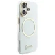 Guess IML Script Metal MagSafe Phone Case Cover iPhone 17 - Transparent
