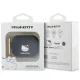 Hello Kitty Silicone 3D Kitty Head dėklas ausinėms Apple AirPods Pro 2 (2022/2023), juodas