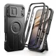 Tech-Protect Kevlar MagSafe 2-Set dėklas skirtas iPhone 18 Pro Max / 17 Pro Max, juodas