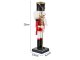 Wooden Nutcracker Christmas Decorative Figurine, 35 cm