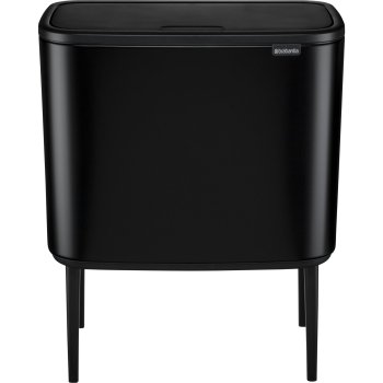 Brabantia Bo Touch Bin šiukšliadėžė, 36L, juoda