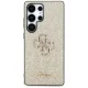 Guess Fixed Glitter Big 4G Metal Logo case for Samsung Galaxy S25 Ultra, gold