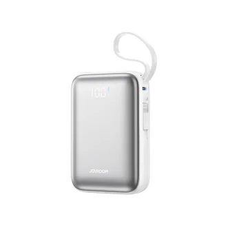 Joyroom JR-PBF29 išorinė baterija 20000mAh 22.5W su laidais, balta